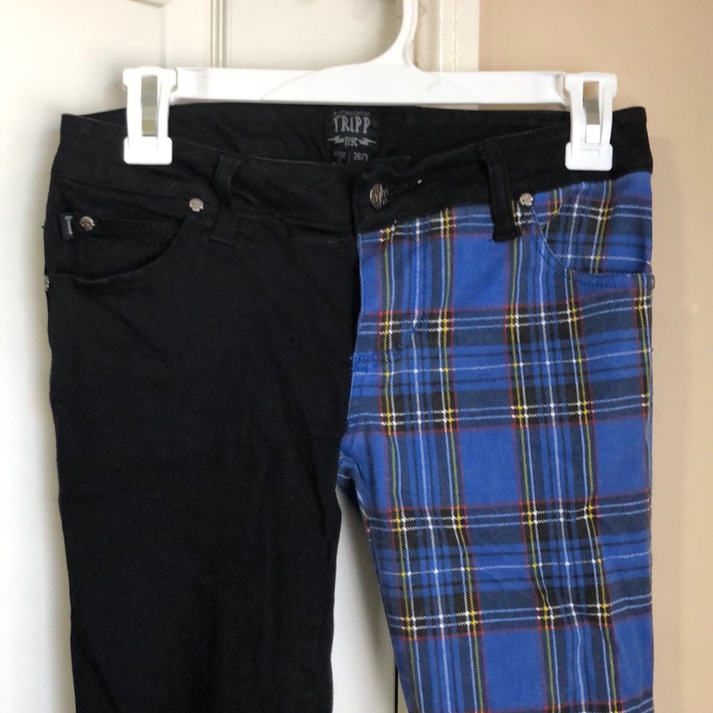 Tripp Plaid and Black Pants